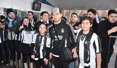 Beşiktaş kafilesi Sivas'a ulaştı